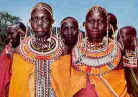 Masai maidens