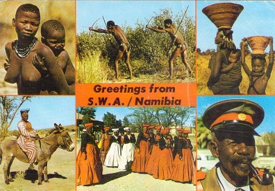 Greetings from S.W.A. / Namibia