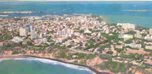 Dakar and Goree, panorama
