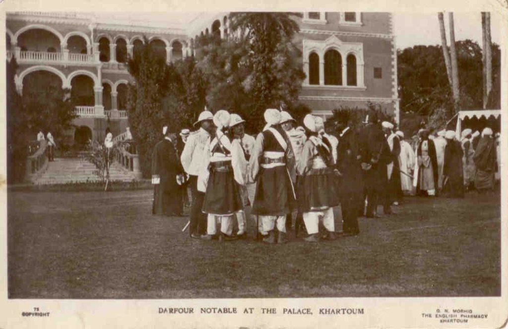 Darfour Notable at the Palace, Khartoum