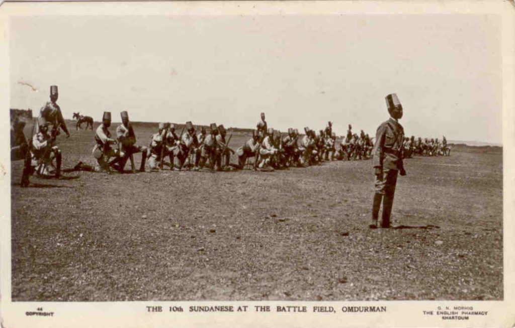 The 10th Sundanese at the Battle Field, Omdurman