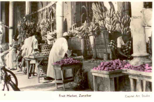 Zanzibar, fruit market