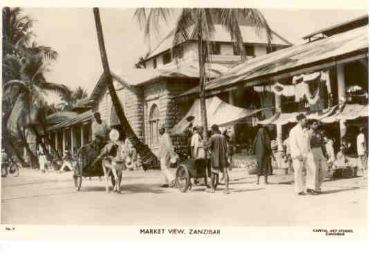 Zanzibar, market view