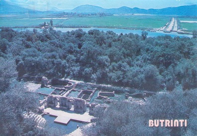 Butrinti, “View from the Ancient Town of Butrinty”