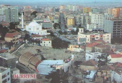 Durresi, view of Amphitheater (Cen. II AD)