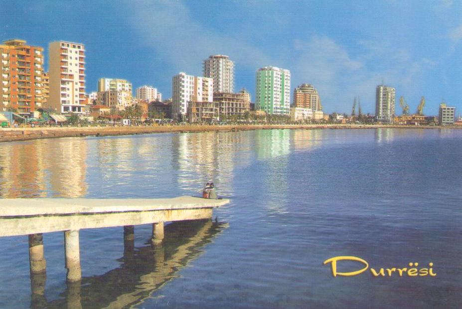 Durrësi, view, docking point