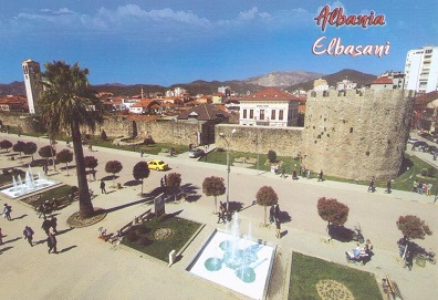 Elbasani Castle (cen. II-III AD), day view