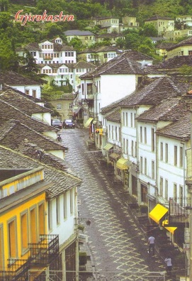 Rainy Day in Gjirokastra