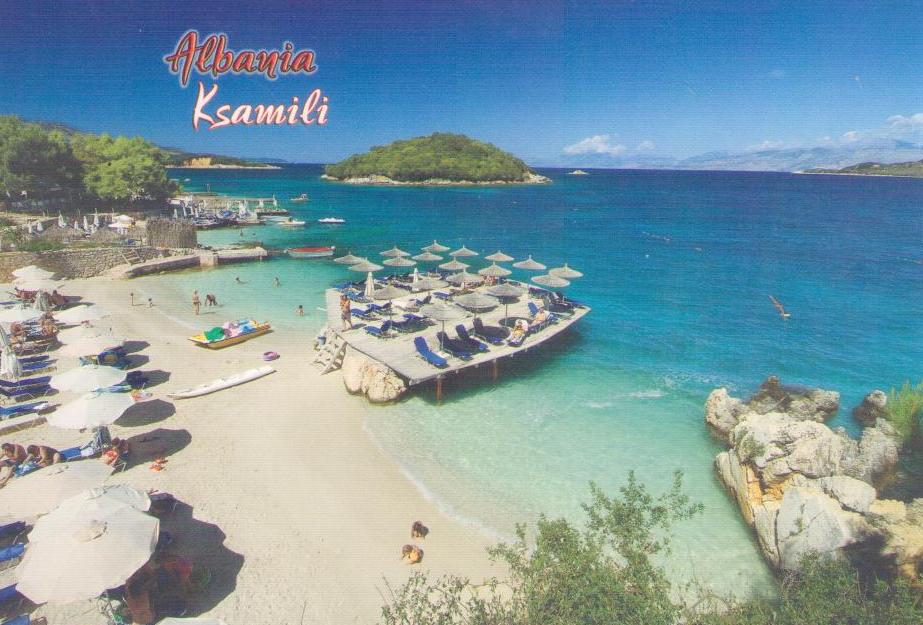 Ksamili Islands, beach