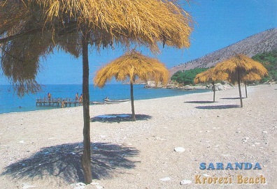 Saranda, View from Krorezi Beach