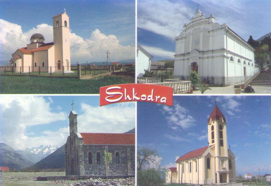 Shkodra, Catholic Churches