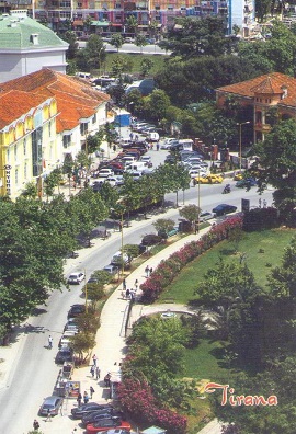 Tirana, overview, park