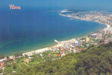 Panoramic view of Vlora