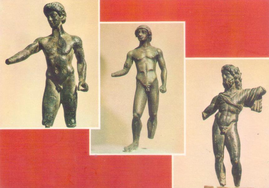 Tirana, Musee Archeologique Ethnographique, bronze figurines
