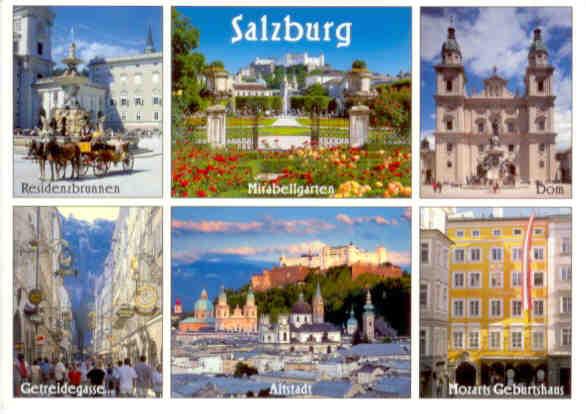 Salzburg, multiple views