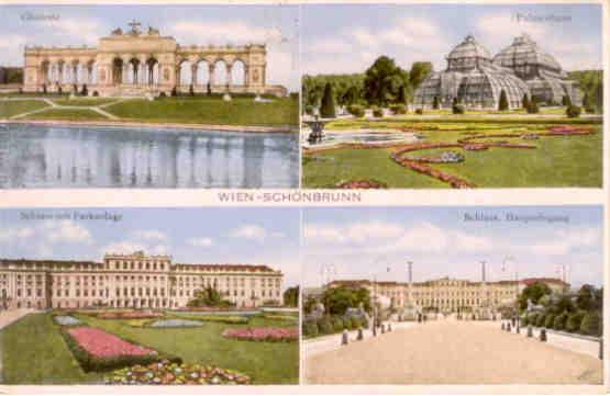Wien – Schonbrunn Palace, multiple views