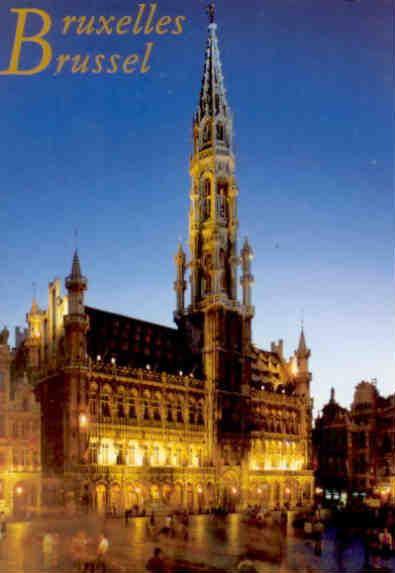 Brussels, Market Place and Town Hall
