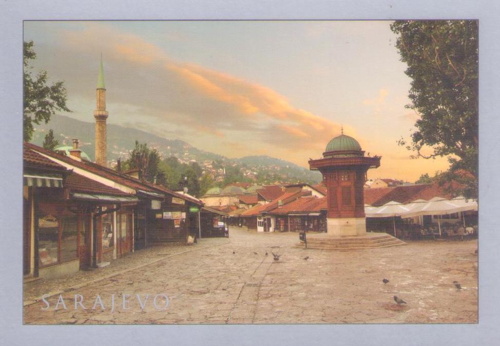 Sarajevo, Sebilj, sunset 003