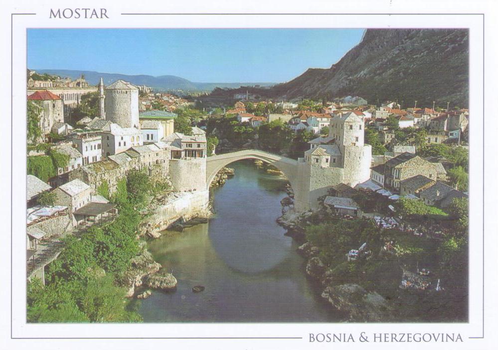 Mostar, aerial view 30