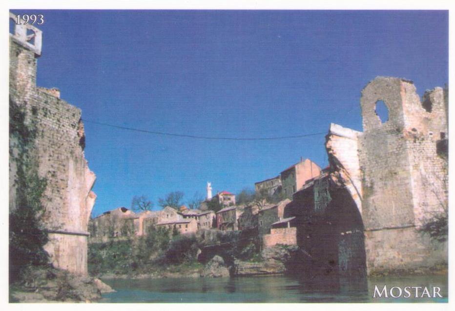 Mostar, Old Bridge (Stari Most) 1993A