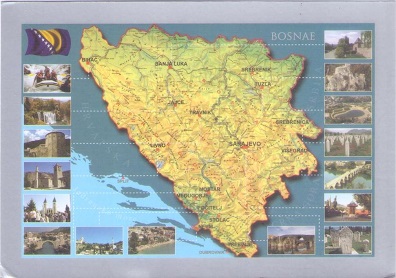 Bosnae, map