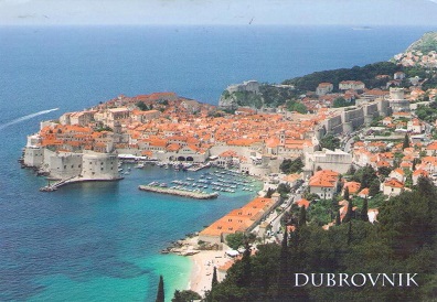 Dubrovnik, aerial view