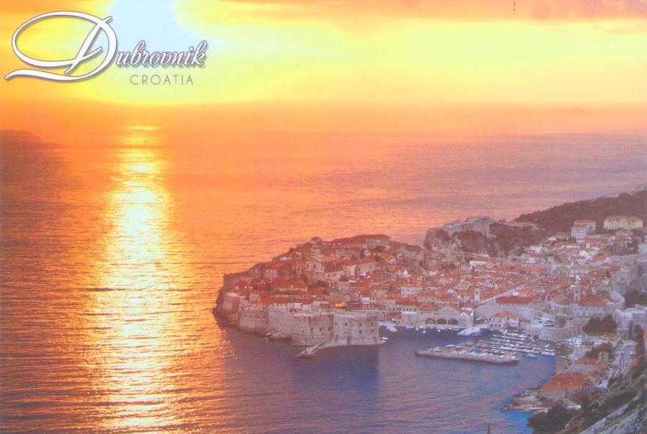 Dubrovnik, sunset