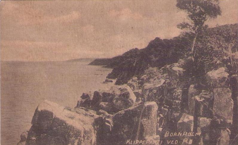 Bornholm, Klippeparti ved Rø