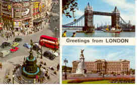London, greetings