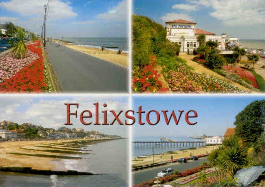 Greetings from Felixstowe, Suffolk