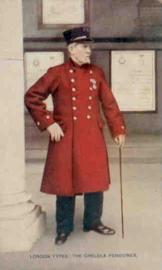 London Types: The Chelsea Pensioner