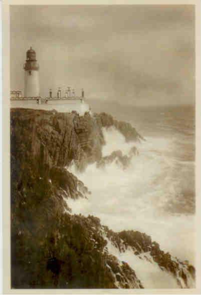 Isle of Man, Douglas, Port Skillion Lighthouse 1906