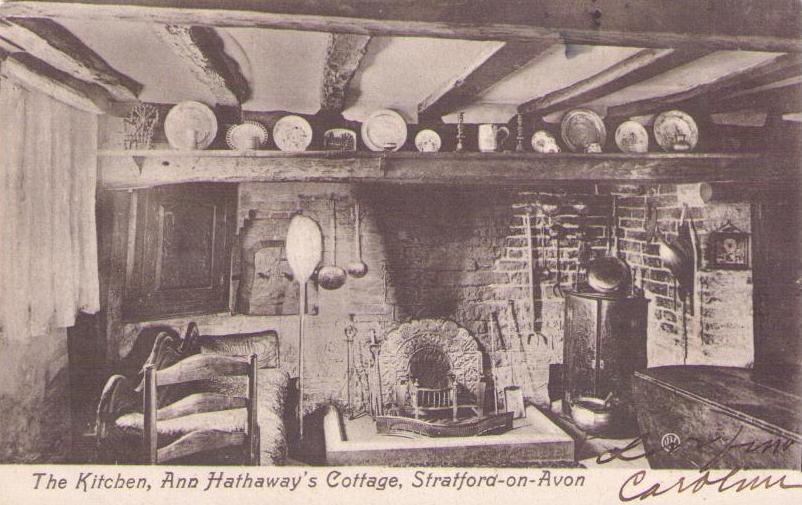 The Kitchen, Ann Hathaway’s Cottage, Stratford-on-Avon