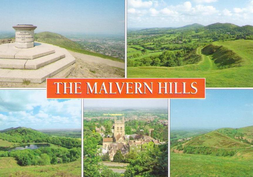 The Malvern Hills, multiple views