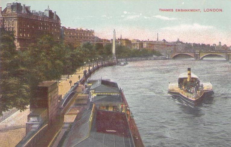 London, Thames Embankment