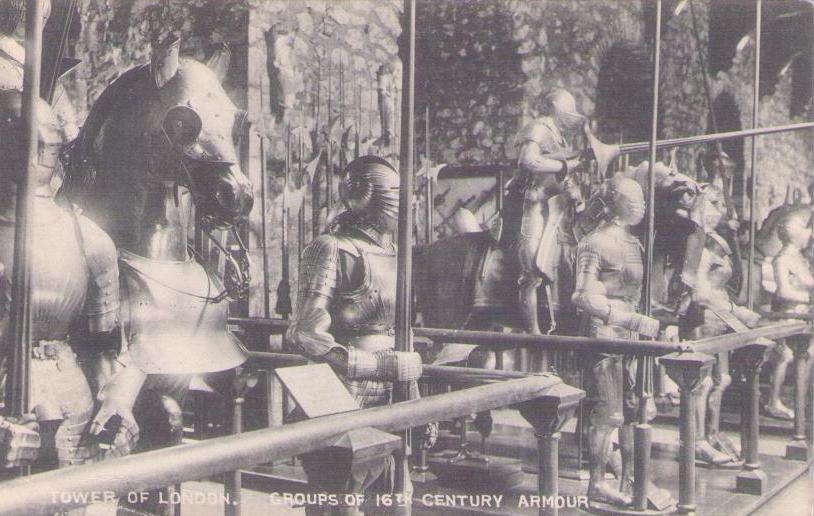 Tower of London, Groups of 16th Century Armour