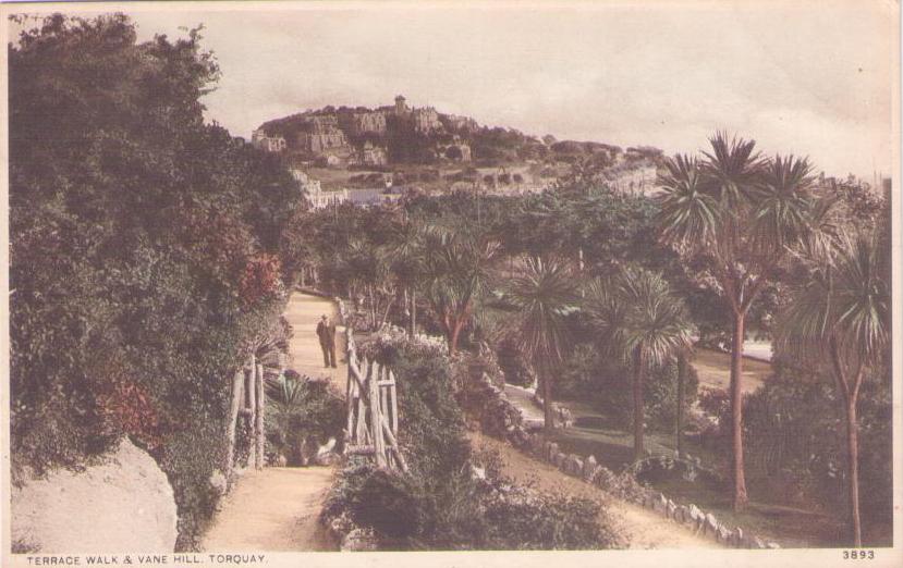 Torquay, Terrace Walk & Vane Hill