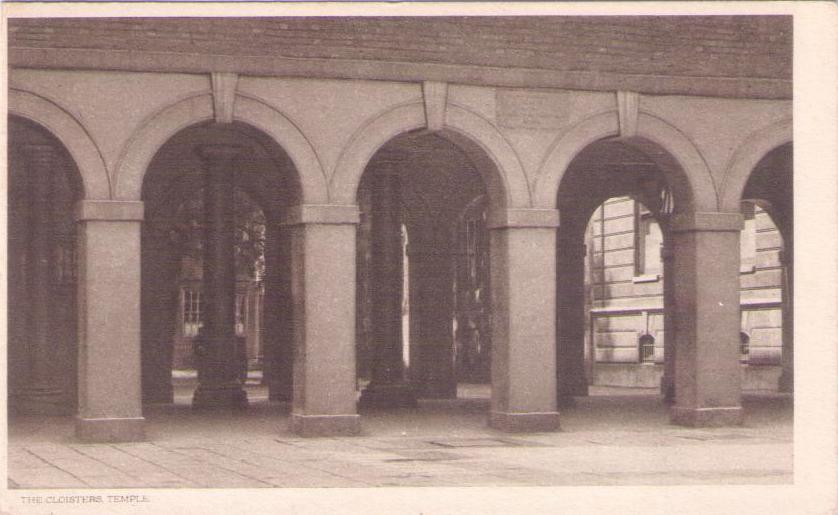 London, The Cloisters, Temple