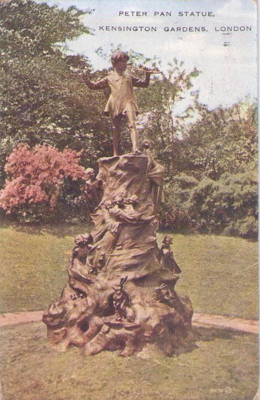 London, Kensington Gardens, Peter Pan Statue