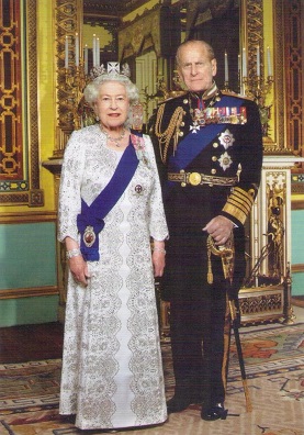HM Queen Elizabeth II with Prince Philip (2012)