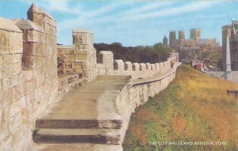 York, The City Walls and Minster