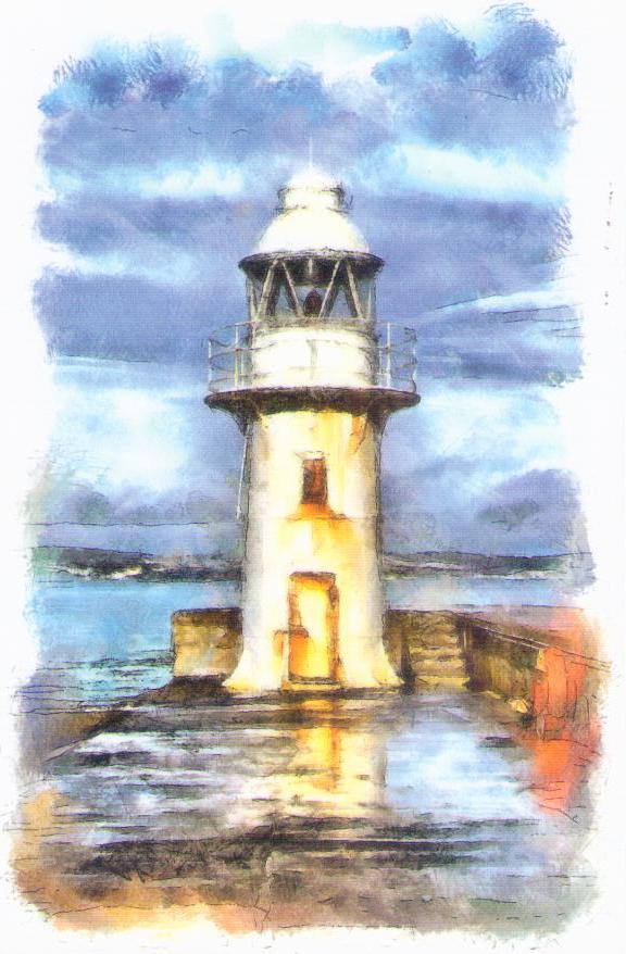 Brixham, Victoria Pier Lighthouse