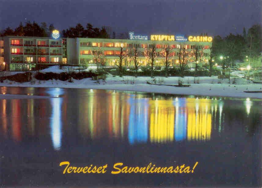 Terveiset Savonlinnasta, Bad (Kylpyla) Hotel Casino