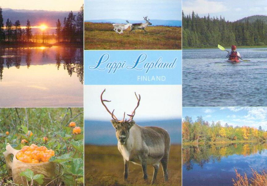 Lapland, multiple views