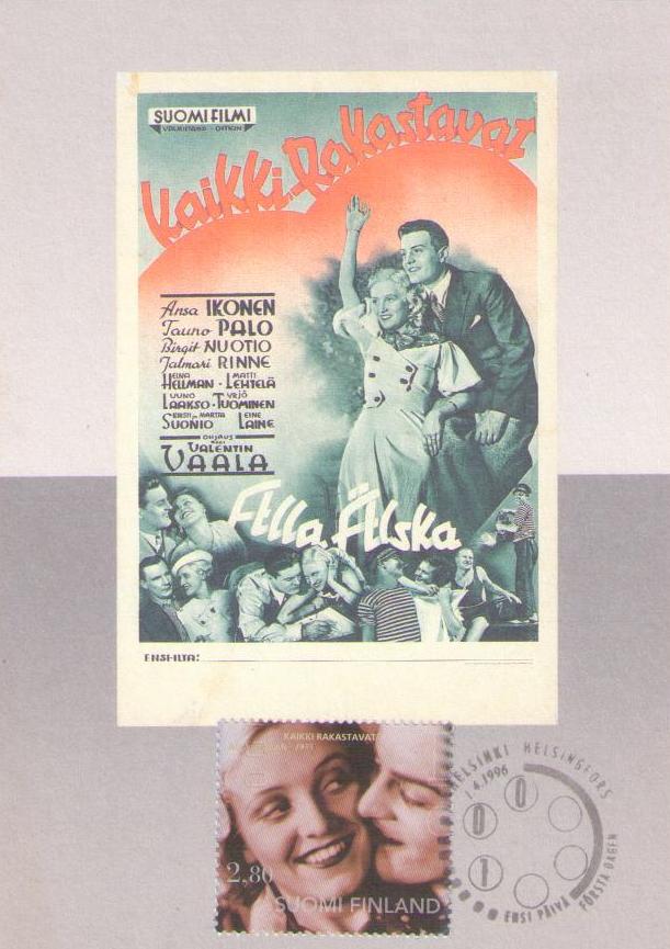 Cinema 100 Years in Finland:  Alla älskar (Maximum Card)