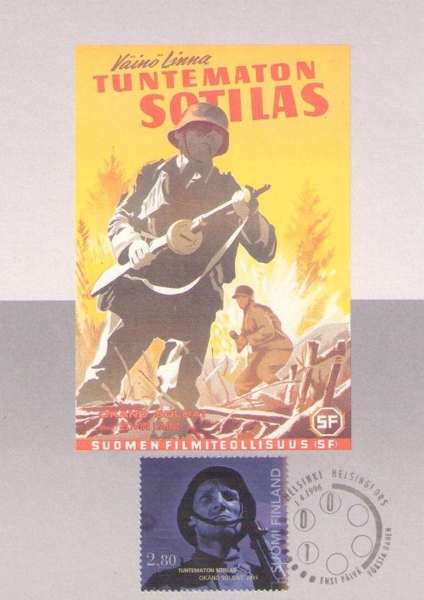 Cinema 100 Years in Finland:  Tuntematon sotilas (Maximum Card)
