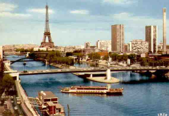 Paris, skyline view