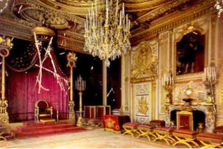 Paris, Fontainebleau, The Throne-Room