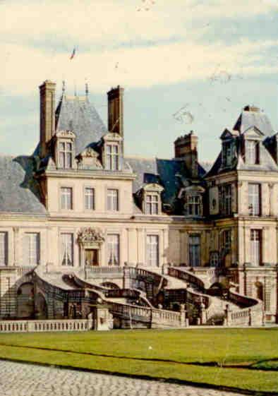 Paris, Fontainebleau, Horseshoe Staircase