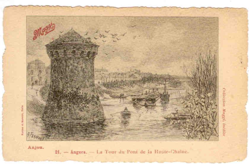 Angers, La Tour du Pont de la Haute-Chaine (Maggi)